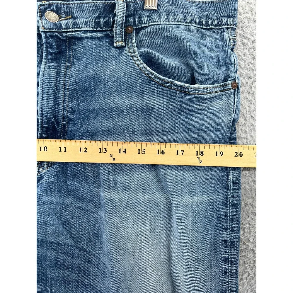 Polo Ralph Lauren Straight Fit Jeans Men's‎ 38x30 Medium Sanded Wash Blue